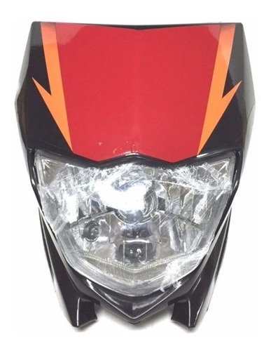 Mascara Con Optica Delantera Yamaha Xtz 125 2015 Negra Fas