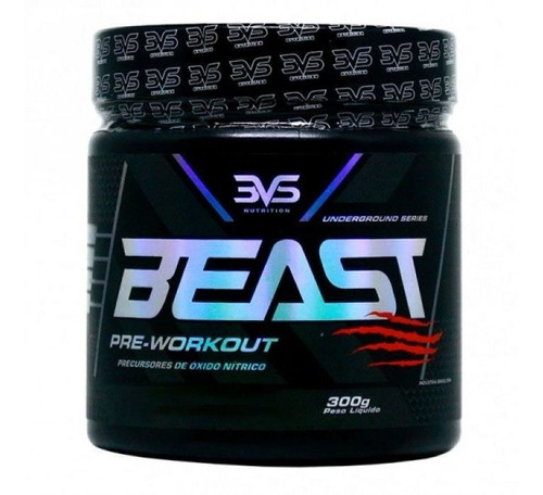 Beast Pre-workout 300g Frutas Vermelhas