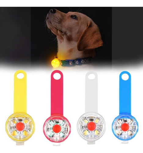 Luz Led Intermitente Collar Para Perro Impermeable Carga Usb