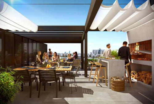 Estrenar Gran Punto 8 Octubre Y P. Olmida - 1 Dormitorio Coc. Integrada Baño Terraza