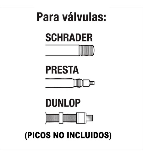 Inflador De Pie Pelota Bicicleta Inflables Pretul 23 PuLG