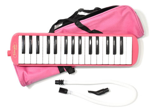 Flauta Melodica Lincoln Winds Me32s-sb 32 Notas Funda Cuo