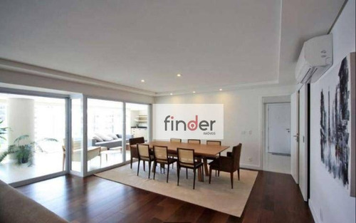 Imagem 5 de 30 de Hemisphere Na Avenida Juriti, 73. Apartamento À Venda, 335 M², Andar Alto, Varanda Gourmet, 3 Suítes, Fino Acabamento, Lazer Completo E 4 Vagas. Moema - Ap12682