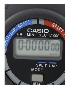 Imagen 4 de 4 de Cronometro Casio Hs-3v-1b Relojesymas