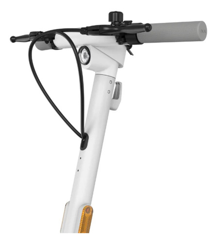 Patín Eléctrico Okai Scooter Con Asiento Pro Plegable Ea10c Color Blanco