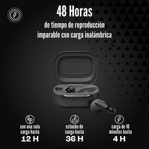 Audífono Jbl Live Beam 3 Anc Perfect Fit Ip55 - Negro