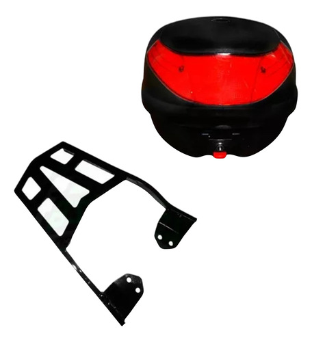 Combo Baul 30 Lts + Portaequipaje Bajaj Rouser 135 **