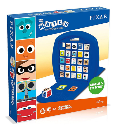 Disney Pixar Top Trumps Match Juego De Mesa