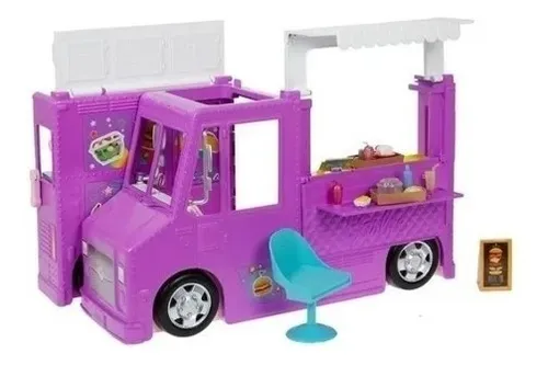 Carro De Barbie Mu eca Cami n Comidas Food Truck Ni as Cuotas