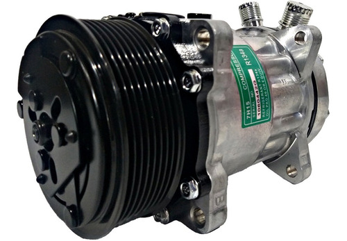 Compressor Ar Condicionado 7h15 24v Pv8 119mm 4762 Vertical