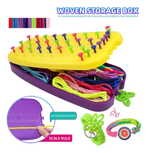 Kit De Fabricación De Pulseras De Amistad Para Niños 7 A 12