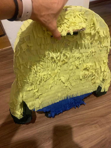 Piñata De Minion Minions Grande Para Cumpleaños (Usado)