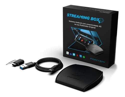 Streaming Box S Para Carros Com Sistema Carplay 32gb 2gb Ram