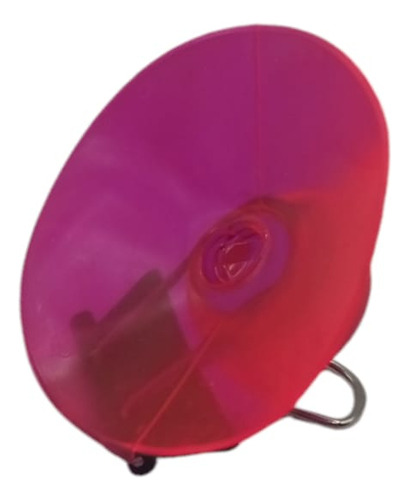 Tira Clip Con Chupon Ventosa Transparente 10 Pz Color Rosa