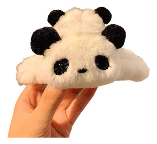 Pinzas Para El Pelo De Peluche Con Forma De Gato Con Forma D