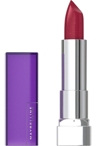 Lápiz Labial Maybelline New York Color Sensational Metálico