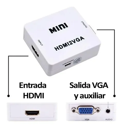 Convertidor hdmi a vga para ps4 hotsell
