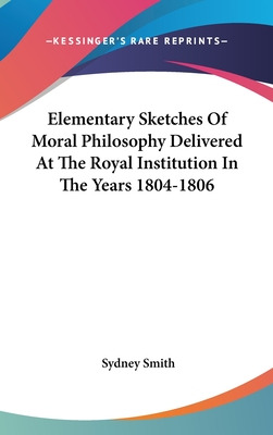 Libro Elementary Sketches Of Moral Philosophy Delivered A...