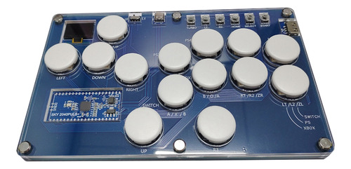 Teclado Joystick Hitbox De 14 Teclas, Controlador Arcade Sti