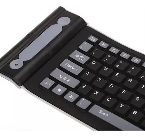 ' Teclado Flexible De Silicona Portátil Usb, P/ Notebook, Pc