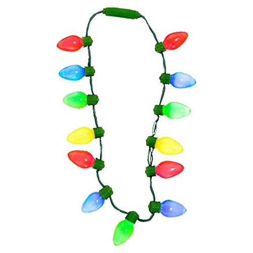 Collar De 25 Luces Navideñas Retro Light Up