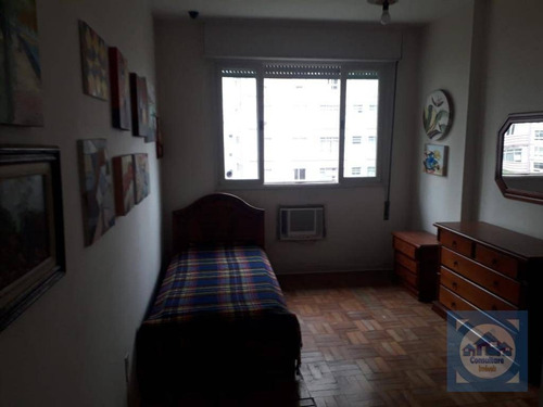Imagem 5 de 21 de Apartamento Com 3 Dormitórios À Venda, 142 M² Por R$ 548.000,00 - Boqueirão - Santos/sp - Ap5399