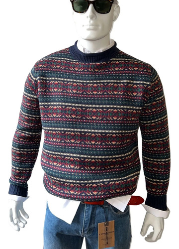 Sweater Bariloche Cuello Polo - Lhonne Classic