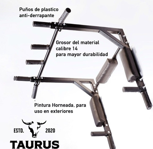 Accesorio De Pared Para Pull Up, Fondos, Barras, Abs