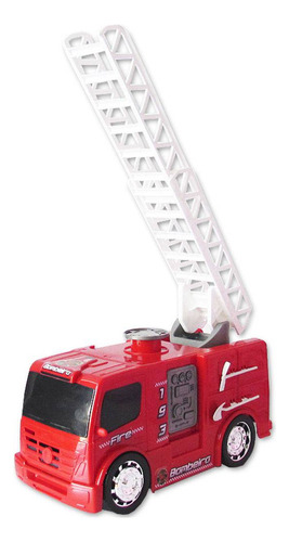 Brinquedo Caminhão De Bombeiros Gigante Completo