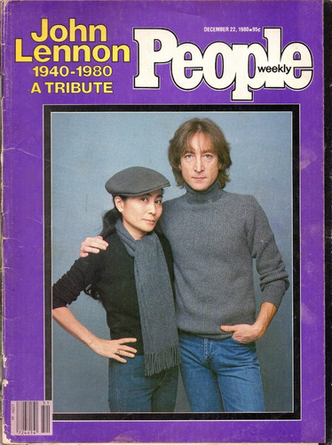 Revista People John Lennon (22  Diciembre 1980) The Beatles