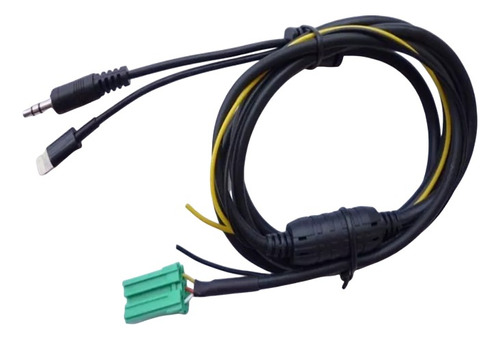 Cable Auxiliar Cargador iPhone 3.5mm Renault Megane 03 A 10