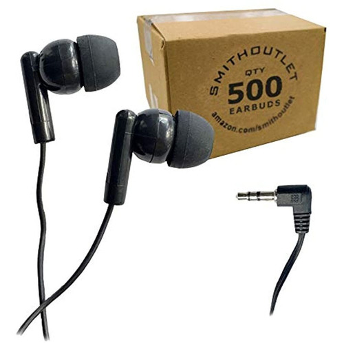 Smithoutlet 500 Pack Aula Student Pruebas Auriculares Auricu