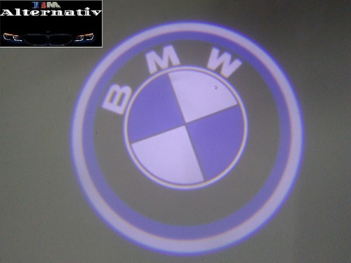 Imagen 10 de 10 de Plafón Led De Puerta Fantasma Bienvenida Para Bmw Logo Bmw
