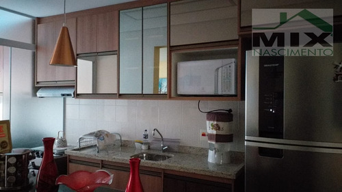 Imagem 1 de 15 de Apartamento Padrão Mobiliado Em Nova Petrópolis - São Bernardo Do Campo - 3819