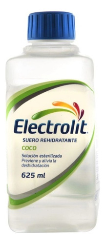 Electrolit Suero Rehidratante Sabor Coco 625 Ml (12 Pack)