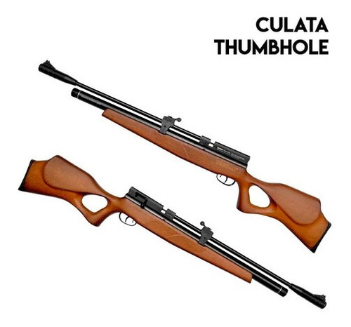 Imagen 3 de 9 de Rifle Pcp Beeman Commander 5,5 Mm Aire Comprimido Caza
