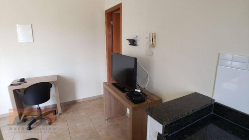 Imagem 8 de 19 de Kitnet Com 1 Dormitório Para Alugar, 25 M² Por R$ 1.500,00/mês - Cidade Universitária - Campinas/sp - Kn1114