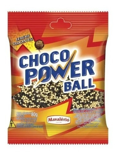 3 Cereal Inflado Choco Power Ball Micro Mixto 80g Mavalerio