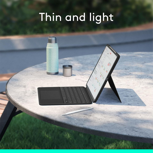 Funda Con Teclado Logitech Combo Touch, Negro Noche