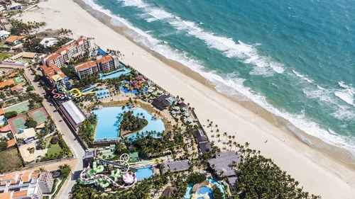 Imagem 11 de 20 de Flat Disponível Para Venda No Acqua Beach Park Resort Com 46 - 295923