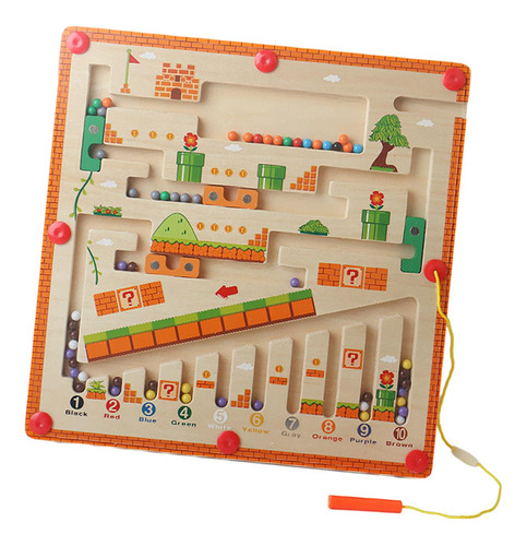 Juego De Laberinto Magnético, Juguetes De Viaje, Juguetes