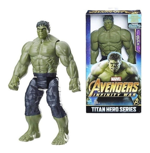 Muñeco Increible Hulk Titan Hero Series 30cm Original E0751