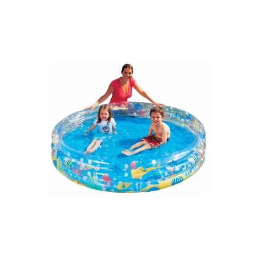 Pileta 3 Aros Transparente 152cm Inflable Bestway 1004 Isud