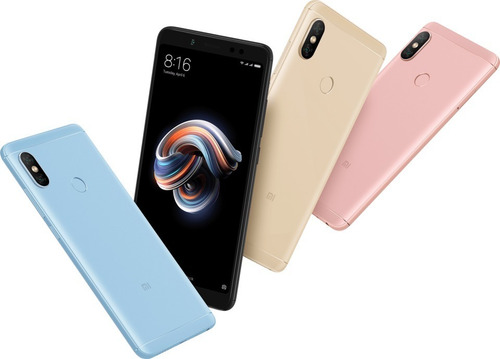 Imagem 2 de 9 de Celular Xiaomi Mi Redmi Note 5 3gb 32gb Dual Global Azul