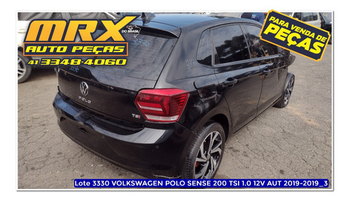 Sucata Volkswagen Polo Sense 200 Tsi 1.0 12v Aut 2019 