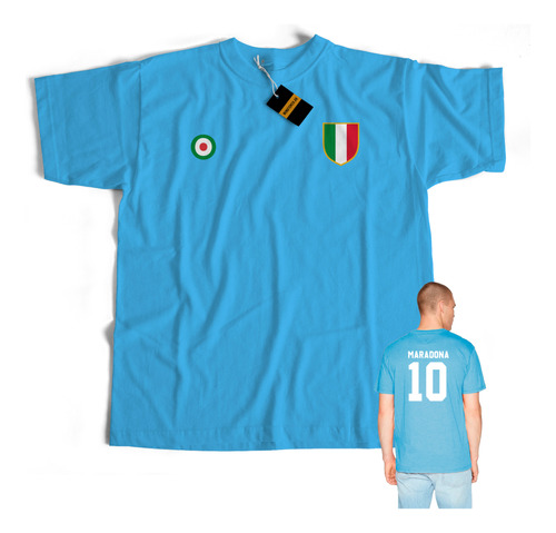 Remera Diego Napoli  100% Algodon