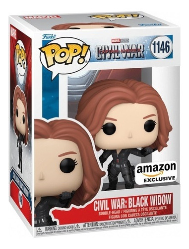 Funko Pop! Marvel - Civil War: Black Widow (amazon Exc)