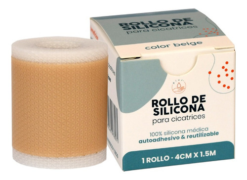 Rollo De Silicona Para Cicatrices 4cm * 1,5mts Piur