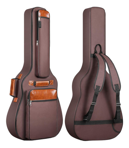 Funda Para Guitarra Cahaya 40 41 42 Pulgadas, 6 Bolsillos, W