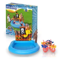 Comprar Bestway Pileta Inflable Play Center Barco Con Pulpo